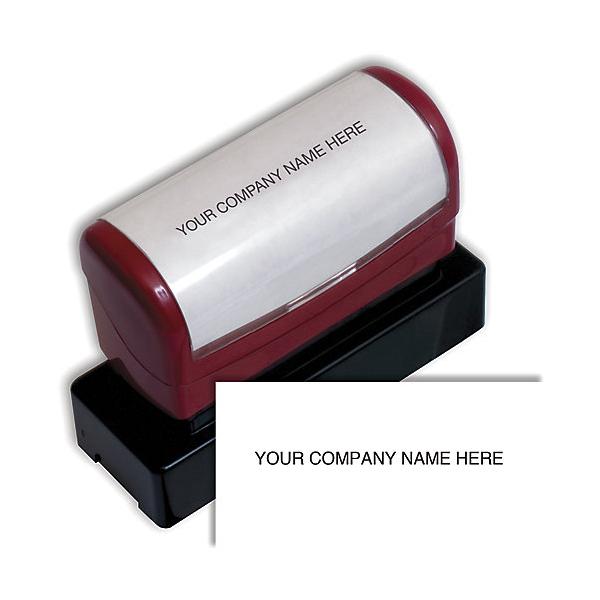 [Image: Business Name Stamp for Checks]