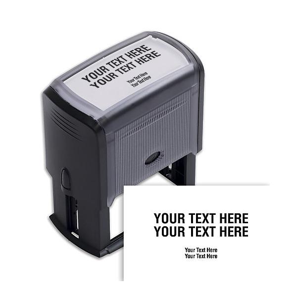 [Image: Design Your Own Stock Stamp, Large - Self-Inking]