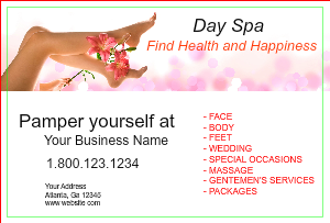 Spa Massage Therapy Postcards