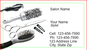 Simple Beauty Salon Business Card