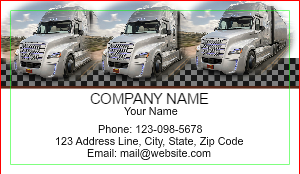 Truck - Transportation & Logistics Business Card
