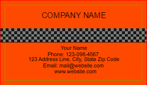 Auto Detailing Service Business Card