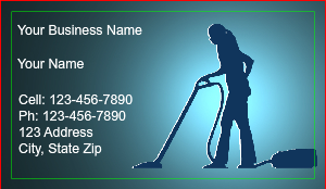 Commercial Cleaning Business Card