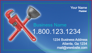 Plumber Business Card