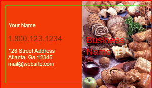 Bakery Business Cards Template