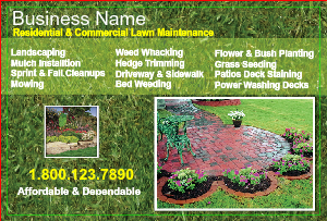 Lawn Care Flyer Templates Online