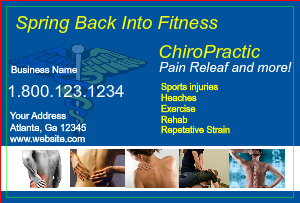 Chiropractic Marketing Postcard