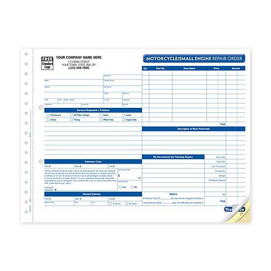Equipment Forms