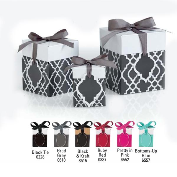 Pop-up Gift Boxes With Ribbon & Gift Tag