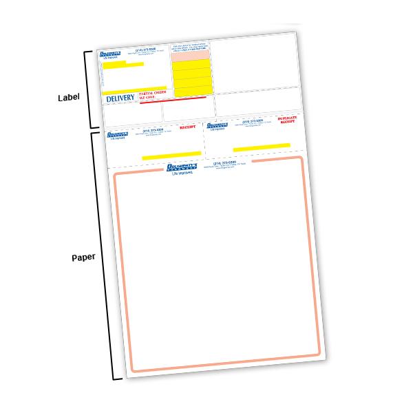 Multi-market Labels, Forms & Card Combinations