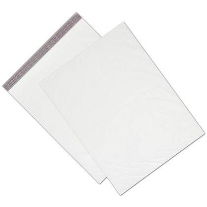 Unprinted White Poly Mailers