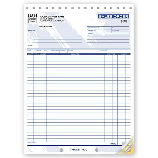 Customized Carbon Copy Forms