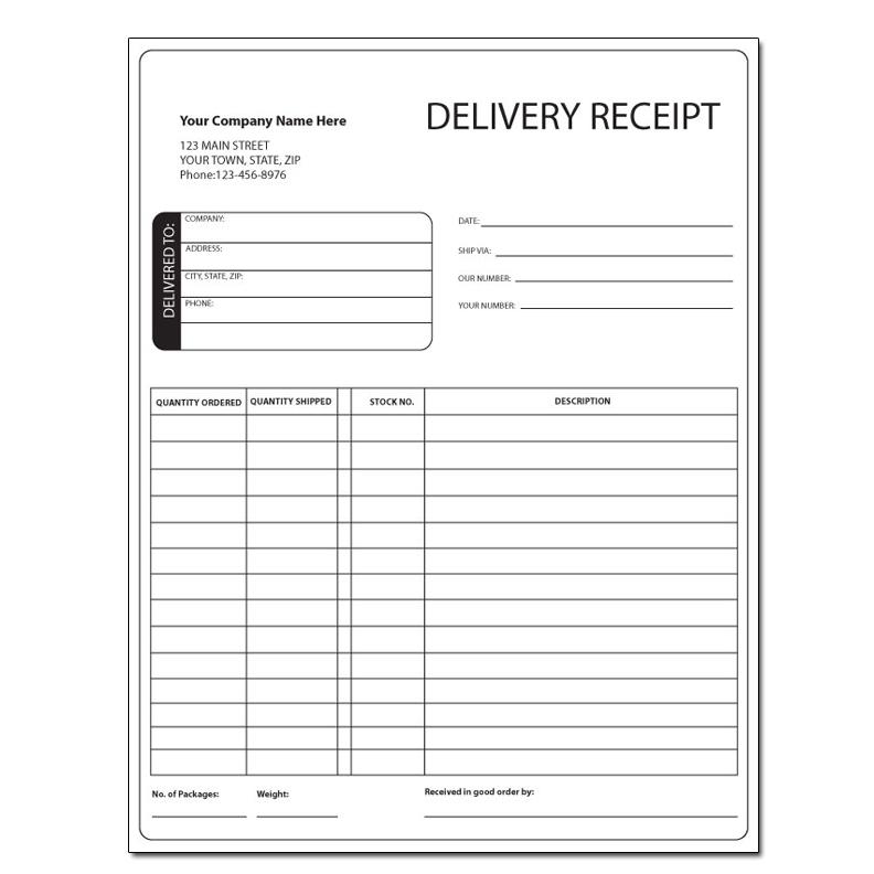 Courier Invoice