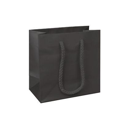 Lavish Shopping Bags, Black, Small