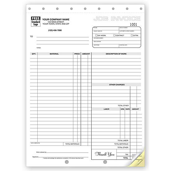 Custom Order Forms with Carbon Copy