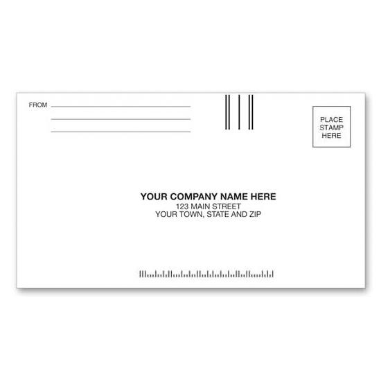 3 1/2 x 6 Custom Printed Envelopes | #6 1/4" Regular Business Reply