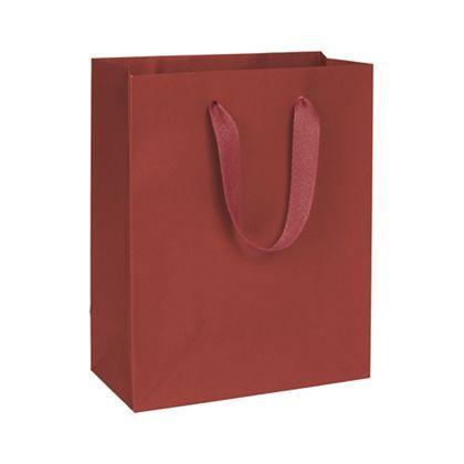 Upscale Shopping Bags, Radio City Red, Medium