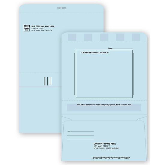 Roundtrip Envelope, Personalized Printing, USPS Barcode, 4 1/2 X 6 3/8"
