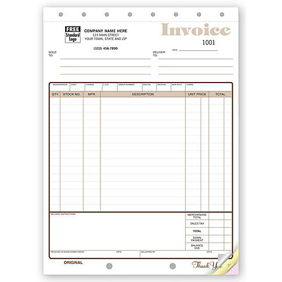 Mattress Sales Invoice