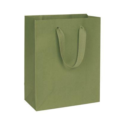Upscale Shopping Bags, Green, Medium
