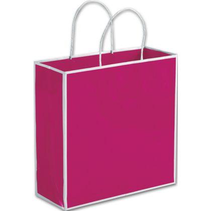 Berkley Shoppers Bag, Fuchsia, 10 X 4 X 10"