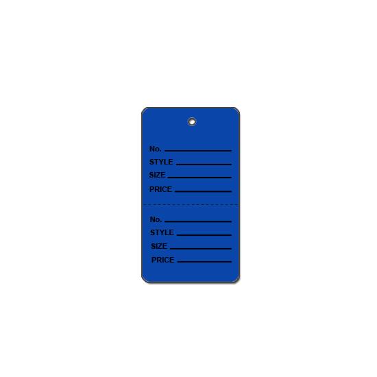 SmartSign Dark Blue Blank Garment Tags - Pack of 1000, 12pt Thick Cardstock  Clothing Tags, 2.875 x 1.75 Merchandise Tags with Eyelet, Colored Retail  Tags Without Strings - Yahoo Shopping