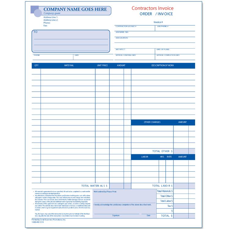 Construction Fence Proposal Contract - Custom Invoices