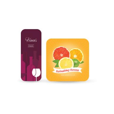 Small Rounded Corner Business Cards