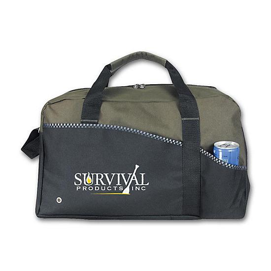 Center Court Duffel Bag, Printed Personalized Logo, Promotional Item, 50