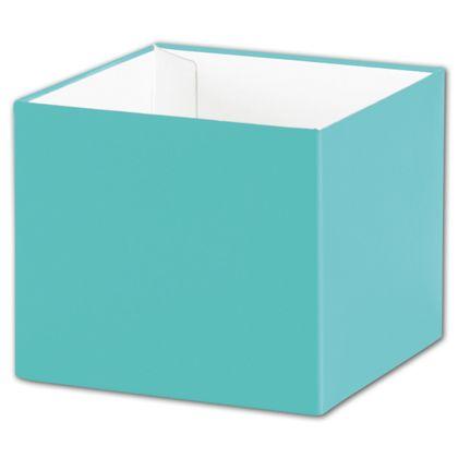 Deluxe Gift Box Bases, Robin's Egg Blue, Small