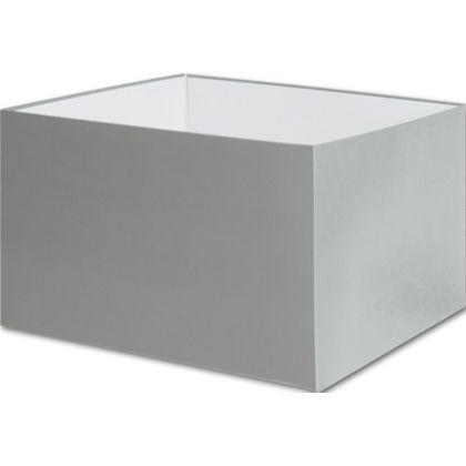 Deluxe Gift Box Bases, Silver, Large