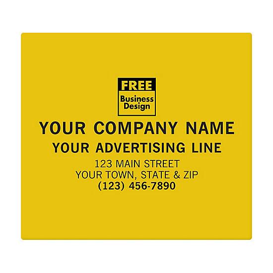 Personalized 5 x 4 Polyester Label Printing, Gold, Silver