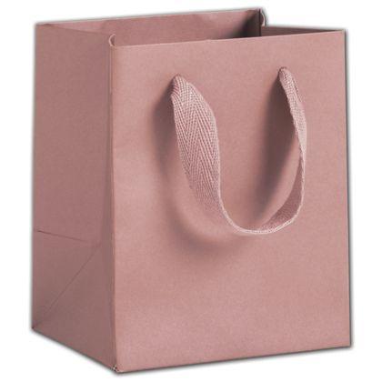Upscale Shopping Bags, Rose Gold, Small