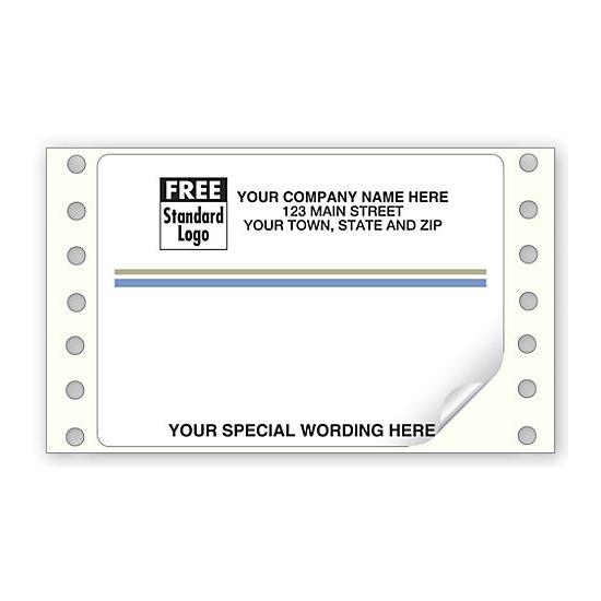 Continuous Address Label - Custom Printed