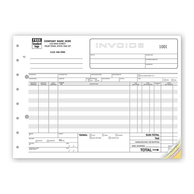 Wholesalers Invoice Form