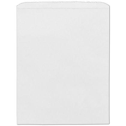 Paper Merchandise Bags, White, Large | DesignsnPrint