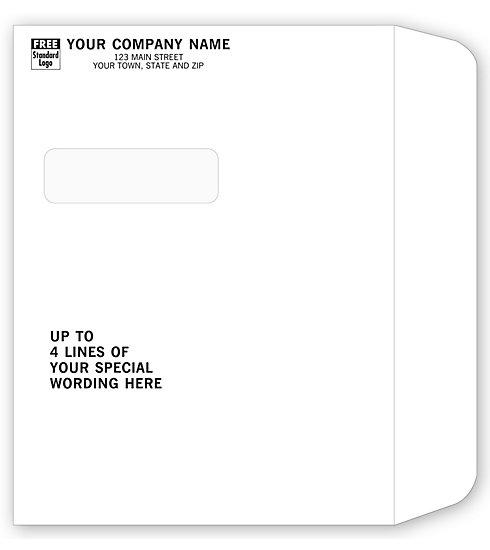 Booklet With Envelope Single Window