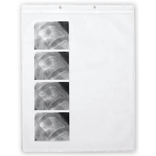 Transparent Vinyl File Pocket Folder With 2 Hole Punch