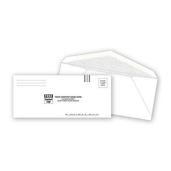 Courtesy Reply Envelope, Pre-Printed, Personalized, #9 (8 7/8 x 3 7/8")