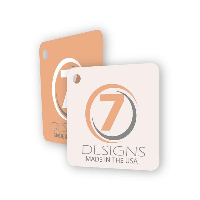 Rounded Corner Hang Tags