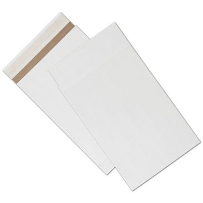 Unprinted Eco-Shipper Mailers, White, Large