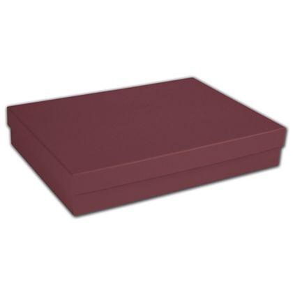 Eco-friendly Colored Frame Jewelry Boxes, Merlot
