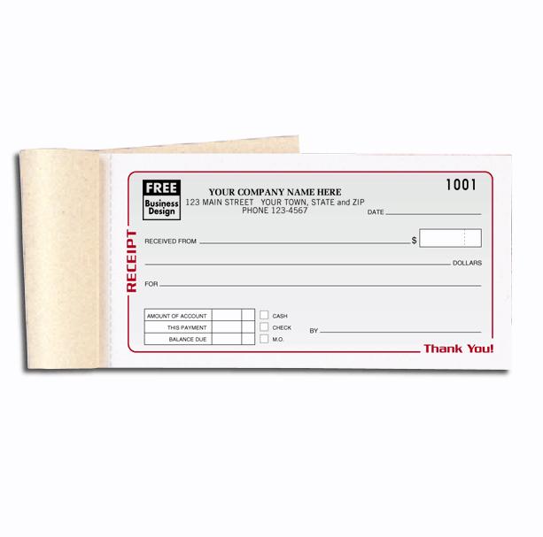Payment Receipt Book - Personalized