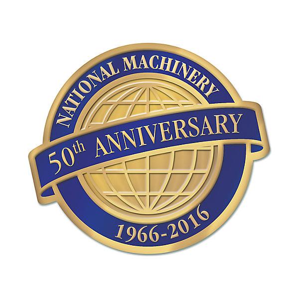 Business Anniversary Sticker, Globe Shape Seal 