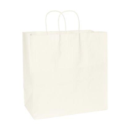 Royal Shoppers Bag, White, 14 X 8 X 14 1/2"