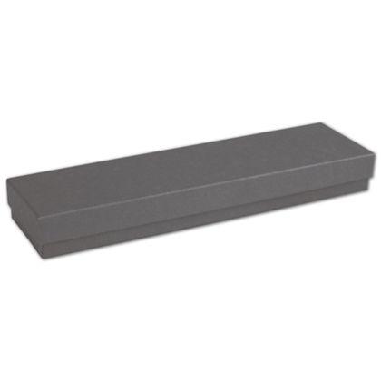 Eco-Friendly Colored Watch Jewelry Boxes, Slate Grey