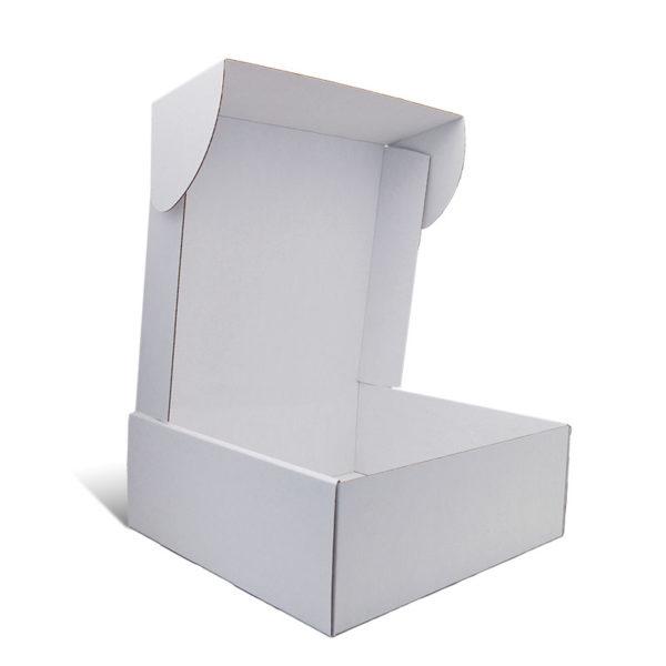 Custom Printed Lift Top Box Mailer, Corrugated Cardboard, 11.3Ã—11.3Ã—3.4â€³