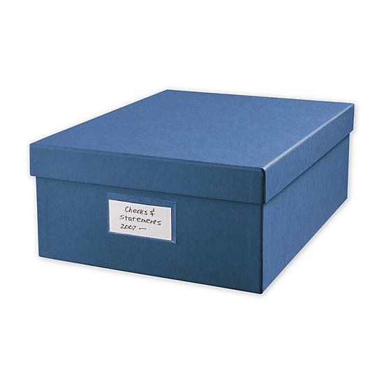 Large 12 X 9 3/4" Cancelled Check Storage Box