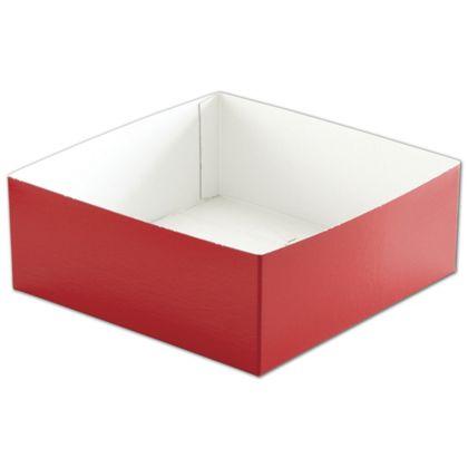 Hi-Wall Gift Box Bottoms, Red, Extra Large