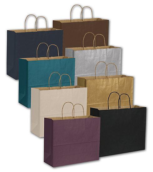 Multi Colored Kraft Paper Bags - Retail Store Supplies & Packaging